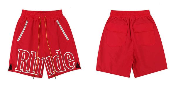 2023s men shorts men's pants american fashion brand rhude letter-printed hip-hop drawcord casual sports five-point, Black
2023s men shorts men's pants american fashion brand rhude letter-printed hip-hop drawcord casual sports five-point, Black