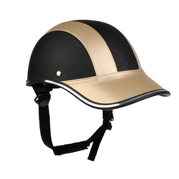 Image of Adjustable Bike Helmet Men Women Anti-UV Skateboard Safety Baseball Cap Cycling Bicycle Helmet for Motocross Outdoor Sports