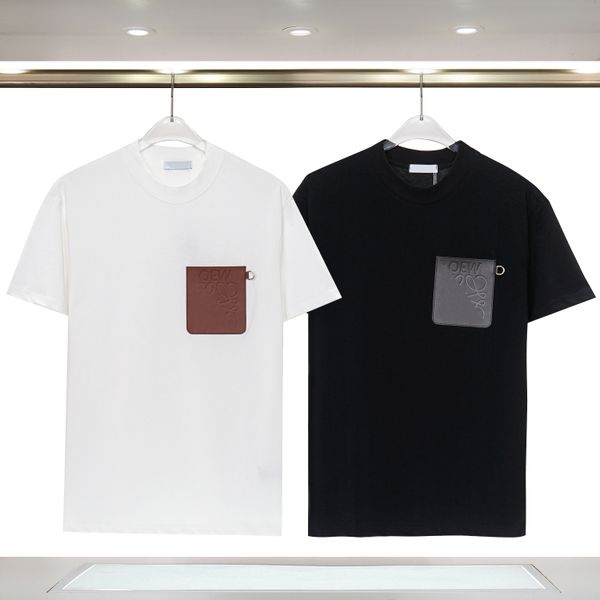 men's t shirt spanish luxury brand luo yiwei leather pocket cotton tees for men and women black and white size m-3xl, White;black
men's t shirt spanish luxury brand luo yiwei leather pocket cotton tees for men and women black and white size m-3xl, White;black