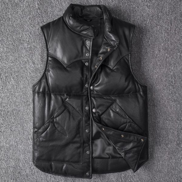 men's vests winter warm mens down waistcoat real leather sleeveless weskit dad slim fit big and tall man sheepskin autumn 230309, Black;white
men's vests winter warm mens down waistcoat real leather sleeveless weskit dad slim fit big and tall man sheepskin autumn 230309, Black;white