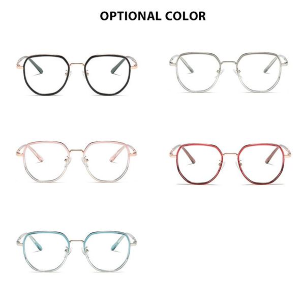 sunglasses sunglasses stylish blue ray blocking glasses dual color metal frame flat lens eyeglasses functional eye wearing for computer work, White;black
sunglasses sunglasses stylish blue ray blocking glasses dual color metal frame flat lens eyeglasses functional eye wearing for computer work, White;black