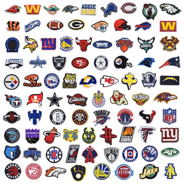anime charms wholesale childhood memories ball teams logo funny gift cartoon charms shoe accessories pvc decoration buckle soft rubber clog, Blue
anime charms wholesale childhood memories ball teams logo funny gift cartoon charms shoe accessories pvc decoration buckle soft rubber clog, Blue