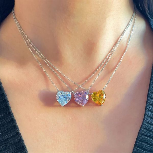 luxurious 925 sterling silver heart pendant wedding necklace woman designer jewelry white pink 5a cubic zirconia diamond choker 18k gold cha
luxurious 925 sterling silver heart pendant wedding necklace woman designer jewelry white pink 5a cubic zirconia diamond choker 18k gold cha