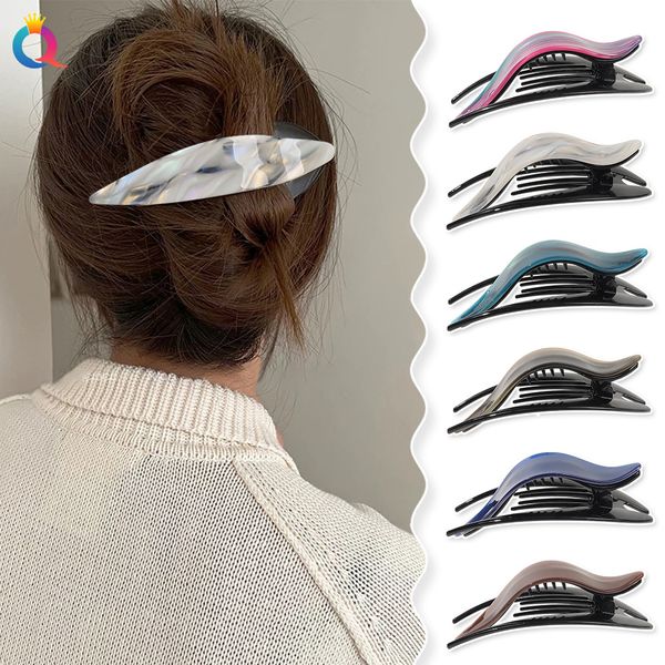 korean fashion ponytail hair claw ribbon clip back acrylic claws women girls shark clips headwear barrette hair accessories 1868, Slivery;white
korean fashion ponytail hair claw ribbon clip back acrylic claws women girls shark clips headwear barrette hair accessories 1868, Slivery;white