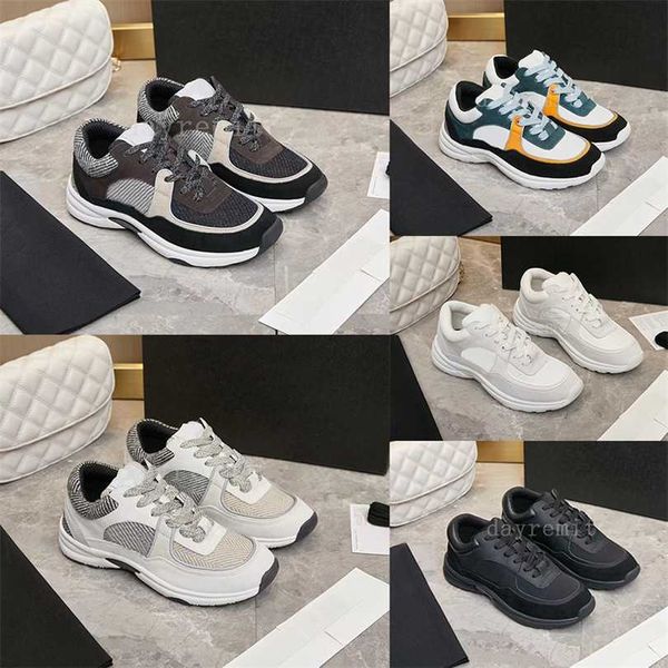 designer calfskin casual shoes reflective sneakers vintage suede leather trainers fashion shoes leisure shoe platform lace-up women mens sne, Black
designer calfskin casual shoes reflective sneakers vintage suede leather trainers fashion shoes leisure shoe platform lace-up women mens sne, Black