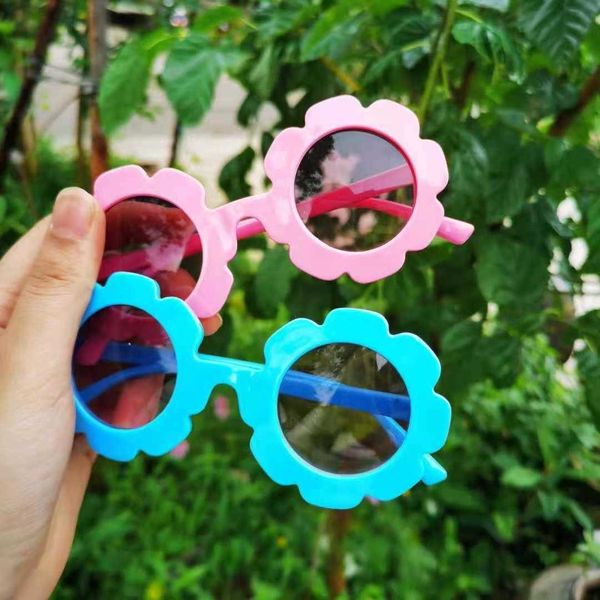 fashion kids sunglasses cute sun flower baby street suv protection trendy, Blue 
fashion kids sunglasses cute sun flower baby street suv protection trendy, Blue