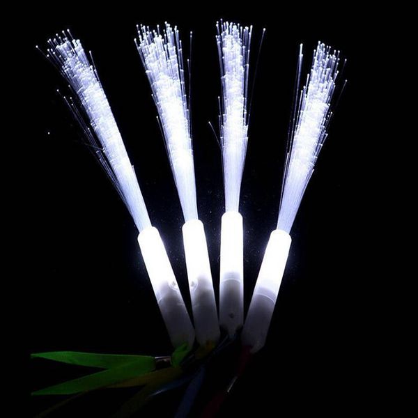 20pcs 26cm white light led fiber optic flashing stick glow luminous fiber magic rod wand festival decor party kids toys
20pcs 26cm white light led fiber optic flashing stick glow luminous fiber magic rod wand festival decor party kids toys