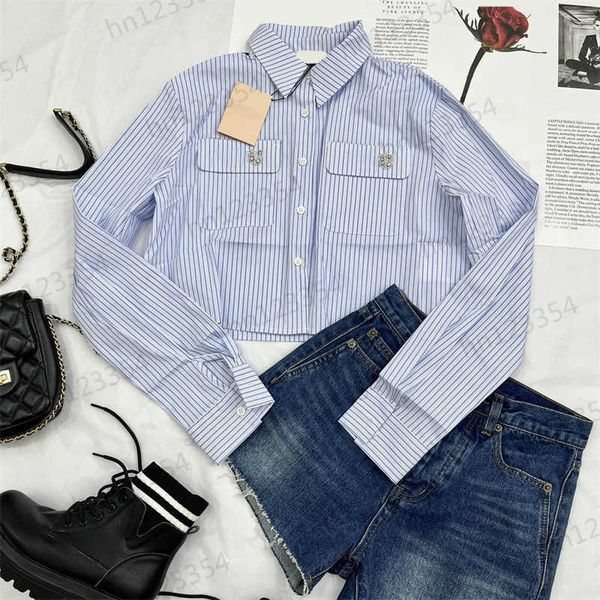 womens blouse designer clothes 2023 spring summer fashion casual loose blue rhinestone inlaid pocket long sleeve short shirt handmade bead d, White
womens blouse designer clothes 2023 spring summer fashion casual loose blue rhinestone inlaid pocket long sleeve short shirt handmade bead d, White