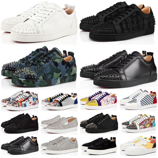 2023 designer low dress shoes casual shoes sneakers black white camo green glitter grey pink patent leather suede mens spikes trainers sport
2023 designer low dress shoes casual shoes sneakers black white camo green glitter grey pink patent leather suede mens spikes trainers sport
