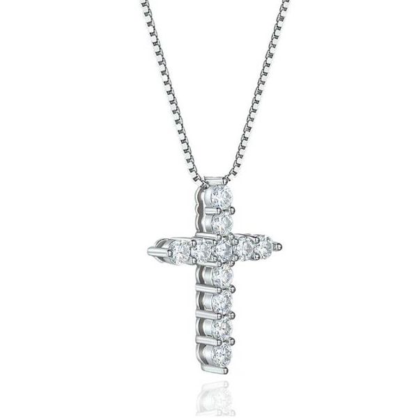 jesus cross pendant inlaid d color moissanite s925 silver 18k white gold plated necklace for women wedding jewelry
jesus cross pendant inlaid d color moissanite s925 silver 18k white gold plated necklace for women wedding jewelry