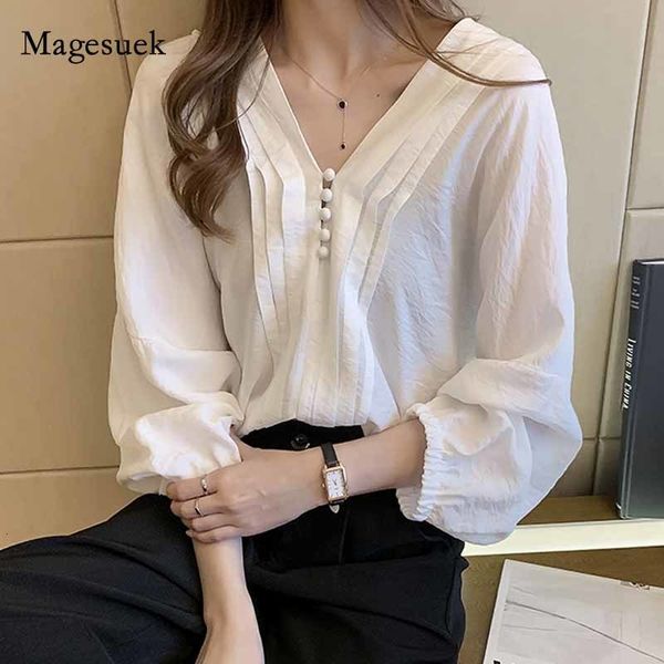 women's blouses shirts autumn solid color bottoming shirt simple vintage women's blouse korean-style loose lantern sleeve shirt bl, White
women's blouses shirts autumn solid color bottoming shirt simple vintage women's blouse korean-style loose lantern sleeve shirt bl, White