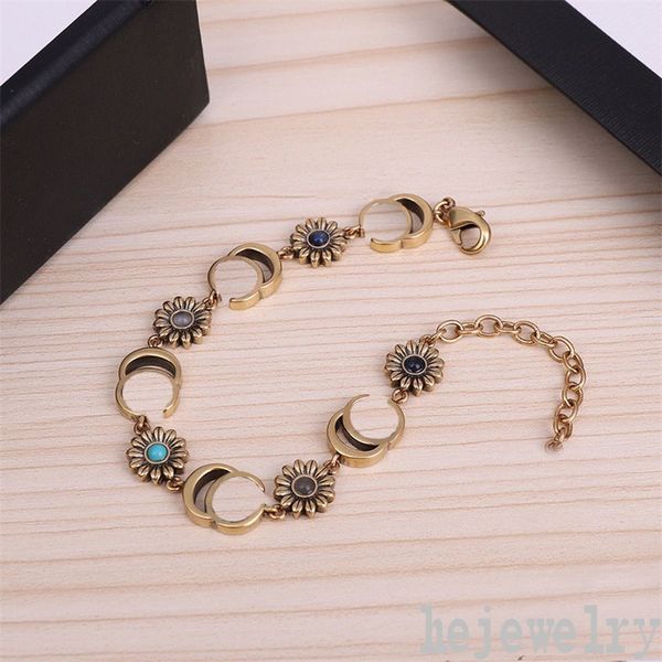 flower designer bracelet men christmas white blue diamonds daisies jewelry retro letters shiny double g lady personality charms bracelets po, Golden;silver
flower designer bracelet men christmas white blue diamonds daisies jewelry retro letters shiny double g lady personality charms bracelets po, Golden;silver