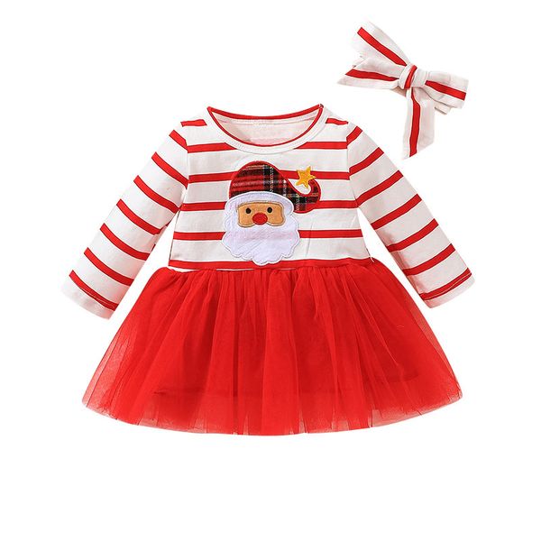 0-2 year baby girls christmas clothes with santa claus lovely dress for toddler infant kids, White
0-2 year baby girls christmas clothes with santa claus lovely dress for toddler infant kids, White