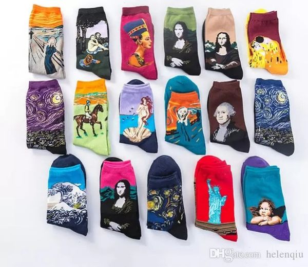 2023 oil painting art socks women's men's street graffiti van gogh long sock winter autumn cotton socks for men novelty famousn1, Black
2023 oil painting art socks women's men's street graffiti van gogh long sock winter autumn cotton socks for men novelty famousn1, Black