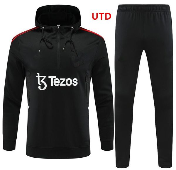 22/23 football hoodie tracksuit sets men kids soccer 22 23 half pulled long sleeve soccer football training suit survetement foot chandal jo, Black
22/23 football hoodie tracksuit sets men kids soccer 22 23 half pulled long sleeve soccer football training suit survetement foot chandal jo, Black