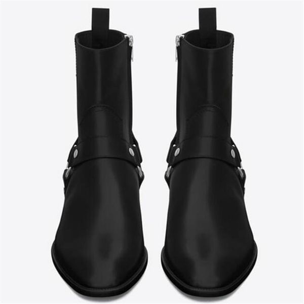 2021 street style shoes man slp wyatt harness boots calf leather suede leather brown boots western cowboy boots 60s, Black
2021 street style shoes man slp wyatt harness boots calf leather suede leather brown boots western cowboy boots 60s, Black