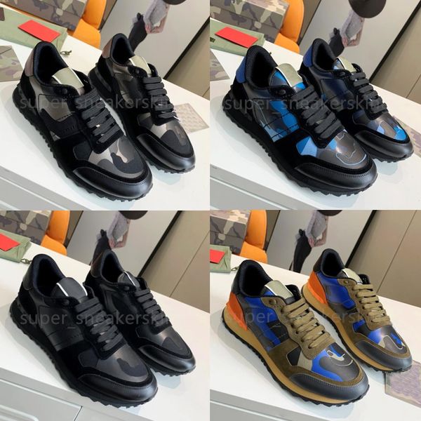 designer shoes men camouflage sneakers men rivet shoes studded flats mesh camo genuine leather casual trainers with box 38-46, Black
designer shoes men camouflage sneakers men rivet shoes studded flats mesh camo genuine leather casual trainers with box 38-46, Black