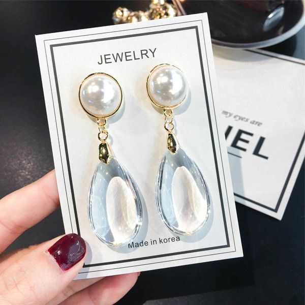charm women big waterdrop dangle pearl earring jewelry korean earrings 2021 fashion earrings l230309, Golden
charm women big waterdrop dangle pearl earring jewelry korean earrings 2021 fashion earrings l230309, Golden