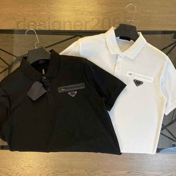 men's polos designer men t shirt leisure classic work polo shirt letter embroidery zippered pocket design comfortable and breathable de, White;black
men's polos designer men t shirt leisure classic work polo shirt letter embroidery zippered pocket design comfortable and breathable de, White;black