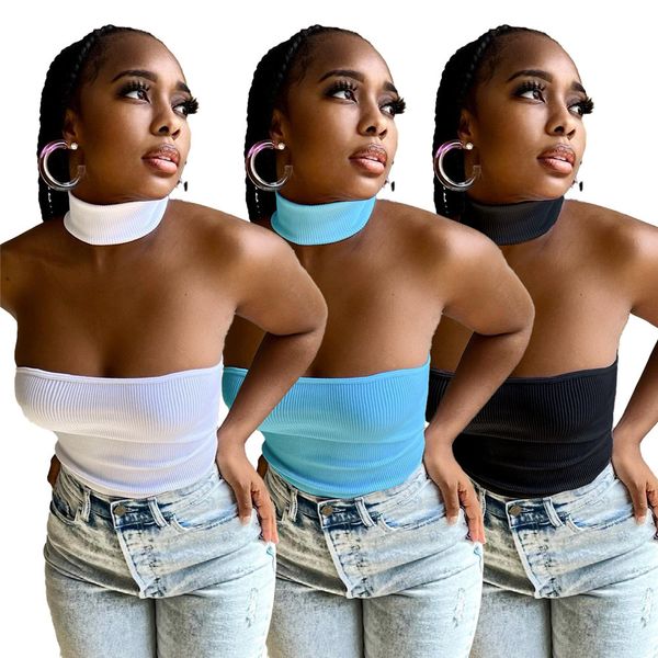 women sleeveless summer bodycon t-shirt fashion solid color clothes casual clothing dhl 9432, White
women sleeveless summer bodycon t-shirt fashion solid color clothes casual clothing dhl 9432, White