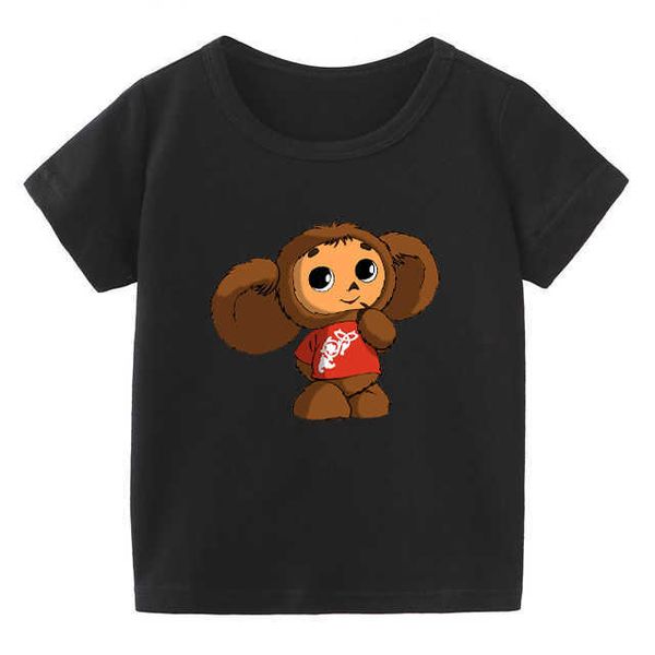 t-shirts cotton children russian cartoon cheburashka funny t shirt summer baby boys/girls russia t-shirt kids clothes l230309, Blue
t-shirts cotton children russian cartoon cheburashka funny t shirt summer baby boys/girls russia t-shirt kids clothes l230309, Blue