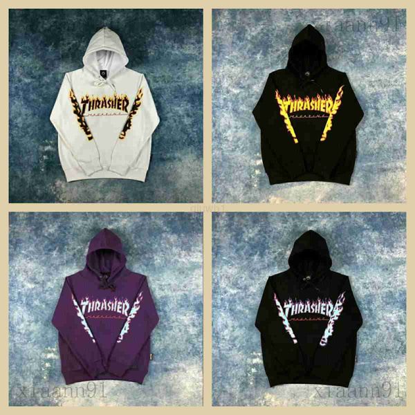 designer fashion luxury classic thrashes sweatshirt women and mens flame print hoodies 100% cotton pullover hip hop loose5gcq, Black
designer fashion luxury classic thrashes sweatshirt women and mens flame print hoodies 100% cotton pullover hip hop loose5gcq, Black