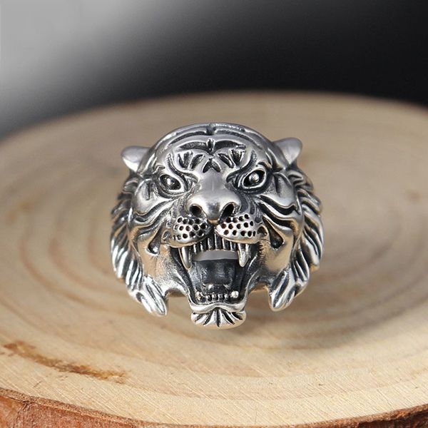 12pcs fashion men's fashion trend retro style hip hop rock domineering tiger head ring jewelry boy birthday gift jewelry wholesale, Silver
12pcs fashion men's fashion trend retro style hip hop rock domineering tiger head ring jewelry boy birthday gift jewelry wholesale, Silver