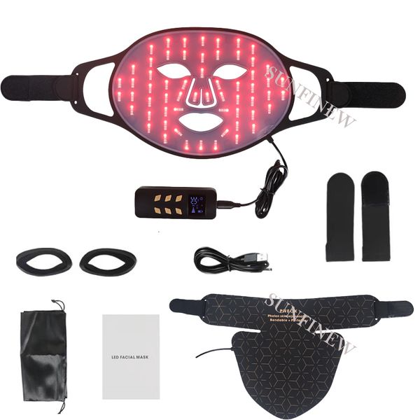 face massager 480 beads silicone led mask beauty therapy red light with neck skin care infrared device 2023 230309
face massager 480 beads silicone led mask beauty therapy red light with neck skin care infrared device 2023 230309