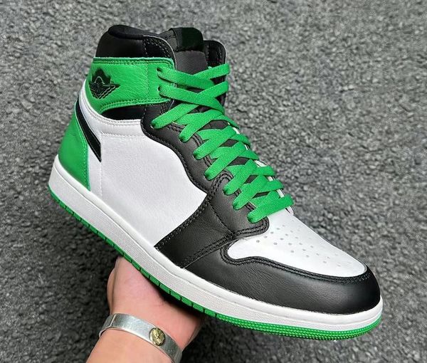 air 1 high og lucky green authentic shoes dz5485-031 black/lucky green-white men women sports sneakers with original box, White;red
air 1 high og lucky green authentic shoes dz5485-031 black/lucky green-white men women sports sneakers with original box, White;red