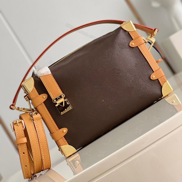 10a l bag fashionable crossbody bag sider trunk angular canvas metal flip lock hard luxurys handbags vintage messenger 21cm l287
10a l bag fashionable crossbody bag sider trunk angular canvas metal flip lock hard luxurys handbags vintage messenger 21cm l287