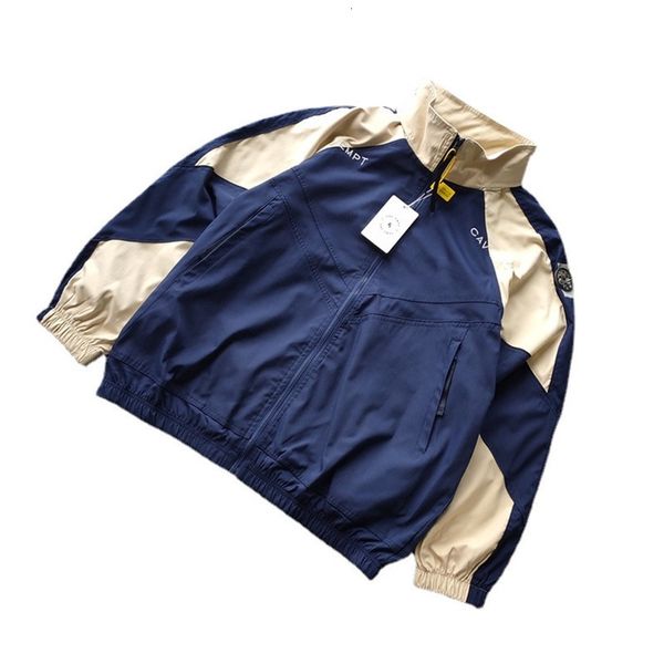 men's jackets 22ss color contrast stitching embroidery soft fabric eu size cavempt men women fashion autumn winter techwear hentai 2303, Black;brown 
men's jackets 22ss color contrast stitching embroidery soft fabric eu size cavempt men women fashion autumn winter techwear hentai 2303, Black;brown