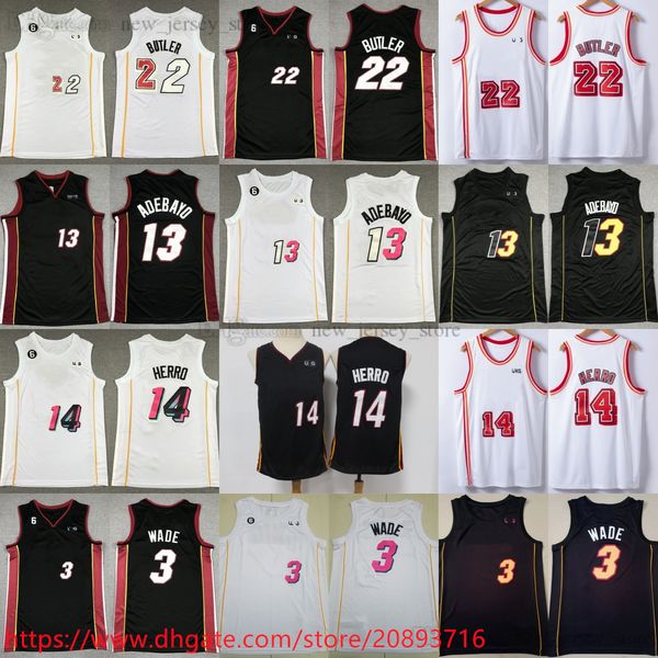 22 jimmy butler jersey stitched basketball dwyane 3 wade 13 bam adebayo 14 tyler herro jerseys new blue white retro black city shorts, Black;red
22 jimmy butler jersey stitched basketball dwyane 3 wade 13 bam adebayo 14 tyler herro jerseys new blue white retro black city shorts, Black;red