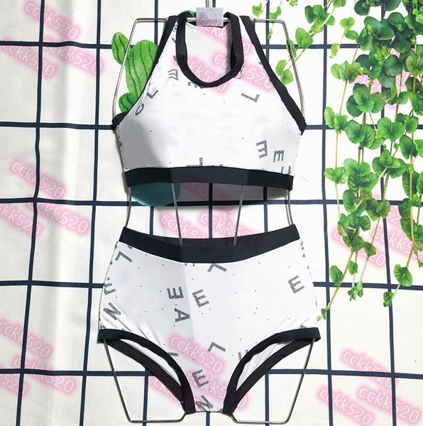 women brand bikini set swimsuits ladies designer swimwear letters print bathing suit two piece vest bottoms swimwears
women brand bikini set swimsuits ladies designer swimwear letters print bathing suit two piece vest bottoms swimwears