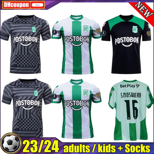 2023 nacional atletico medellin soccer jerseys 2024 j.duque da costa 23 24 d.pabon jarlan home away training football shirt camisetas de fut, Black;yellow
2023 nacional atletico medellin soccer jerseys 2024 j.duque da costa 23 24 d.pabon jarlan home away training football shirt camisetas de fut, Black;yellow
