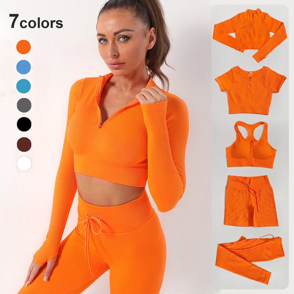 yoga outfits 2 3 5pc seamless set women workout sportswear gym clothing drawstring high waist leggings zipper long sleeve sports suits 23030, White;red
yoga outfits 2 3 5pc seamless set women workout sportswear gym clothing drawstring high waist leggings zipper long sleeve sports suits 23030, White;red