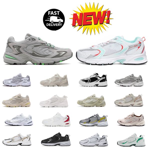 725 fashion 530 nb530 boots runing shoes black white red silver metallic blue moonbeam sea salt light men designer sneakers 990 2002r