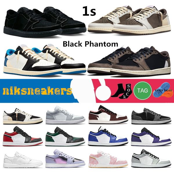 2023 black phantom 1s low men basketball shoes 1 lows cactus jack reverse mocha panda light smoke grey midnight navy concord women sneakers
2023 black phantom 1s low men basketball shoes 1 lows cactus jack reverse mocha panda light smoke grey midnight navy concord women sneakers