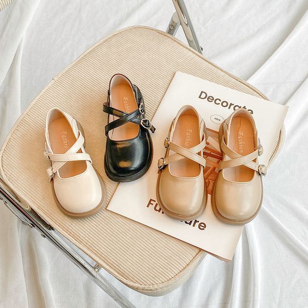 first walkers round toe child leather shoes for girls 2023 japanese pu uk uniform school flat bottom cross shallow mary jane spring 230309
first walkers round toe child leather shoes for girls 2023 japanese pu uk uniform school flat bottom cross shallow mary jane spring 230309