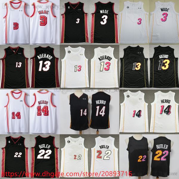 13 bam adebayo 14 tyler herro jersey stitched basketball with 6 patch dwyane 22 jimmy 3 wade butler jerseys blue white retro black 2022-23 n, Black;red
13 bam adebayo 14 tyler herro jersey stitched basketball with 6 patch dwyane 22 jimmy 3 wade butler jerseys blue white retro black 2022-23 n, Black;red