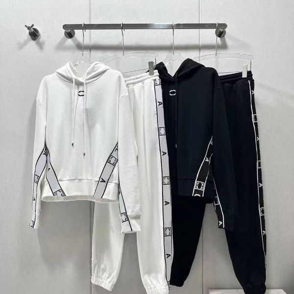 23ss designer brand tracksuit early spring new cotton sweater hooded fashion suit 2 pieces womens clothing a1, Gray
23ss designer brand tracksuit early spring new cotton sweater hooded fashion suit 2 pieces womens clothing a1, Gray