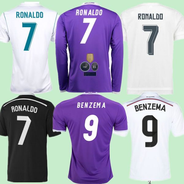 ronaldo retro soccer jerseys real madrids 15-16 16-17 17-18 ucl final classic football shirts benzema long sleeve vintage kit shirt thai qua, Black
ronaldo retro soccer jerseys real madrids 15-16 16-17 17-18 ucl final classic football shirts benzema long sleeve vintage kit shirt thai qua, Black