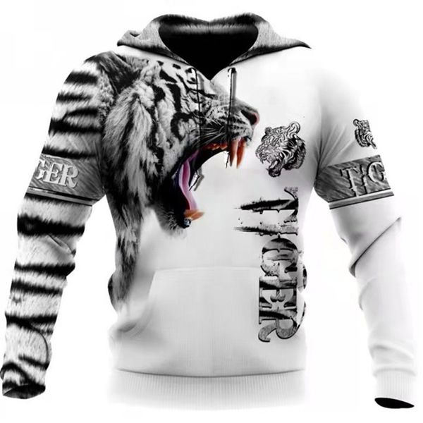 men's hoodies sweatshirts fashion spring autumn animal white tiger skin 3d all over printed pullover casual jacket 6xl 230309, Black
men's hoodies sweatshirts fashion spring autumn animal white tiger skin 3d all over printed pullover casual jacket 6xl 230309, Black