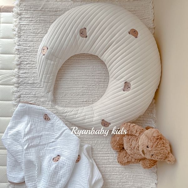pillows korean quilted cotton baby nursing pillows for born baby infants bear embroidery feeding pillow cushion moon shaped pillow 230309
pillows korean quilted cotton baby nursing pillows for born baby infants bear embroidery feeding pillow cushion moon shaped pillow 230309