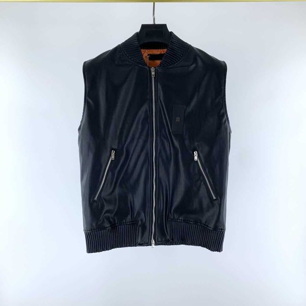 coat jackets men's ammirwinter zip pocket cardigan black leather waistcoat high street fashion casual style designer brand niche ins ce, Black;brown
coat jackets men's ammirwinter zip pocket cardigan black leather waistcoat high street fashion casual style designer brand niche ins ce, Black;brown