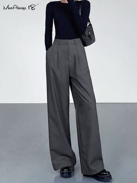women's pants capris mnealways18 gray high waist pants pleated elegant women wide leg pants office ladies classic work floor-length pan, Black;white
women's pants capris mnealways18 gray high waist pants pleated elegant women wide leg pants office ladies classic work floor-length pan, Black;white