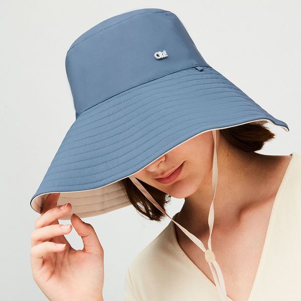 wide brim hats bucket ohsunny women large sun anti uv upf50 adjustable cap double sided wearable waterproof visor 230309, Blue;gray
wide brim hats bucket ohsunny women large sun anti uv upf50 adjustable cap double sided wearable waterproof visor 230309, Blue;gray