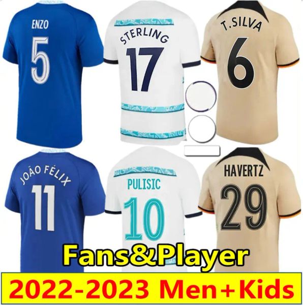 22 23 sterling cfc kante mount soccer jerseys 2022 2023 joao felix enzo fernandez havertz t.silva pulisic ziyech mudryk cucurella football s, Black;yellow 
22 23 sterling cfc kante mount soccer jerseys 2022 2023 joao felix enzo fernandez havertz t.silva pulisic ziyech mudryk cucurella football s, Black;yellow