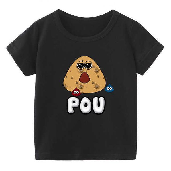 t-shirts boys pou cute pattern girls t shirt short sleeve cotton funny game print tshirt clothing l230309, Blue
t-shirts boys pou cute pattern girls t shirt short sleeve cotton funny game print tshirt clothing l230309, Blue