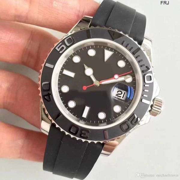 luxury mens watch rolax mechanical automatic 40mm ceramic classic silver case sapphire glass quality movement rubber strap frj mrbm, Slivery;brown
luxury mens watch rolax mechanical automatic 40mm ceramic classic silver case sapphire glass quality movement rubber strap frj mrbm, Slivery;brown