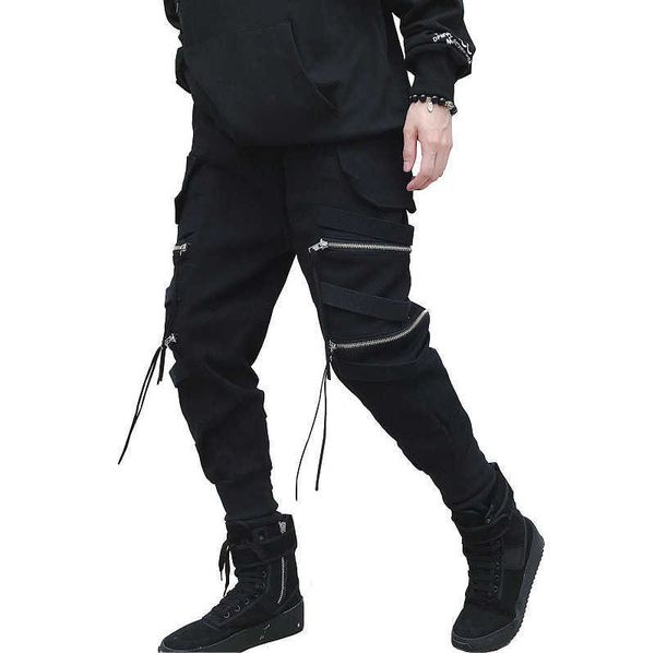 januarysnow designer hip hop streetwear joggers men black zipper ribbons harem pants cotton casual slim street style ankle length sweatpants
januarysnow designer hip hop streetwear joggers men black zipper ribbons harem pants cotton casual slim street style ankle length sweatpants